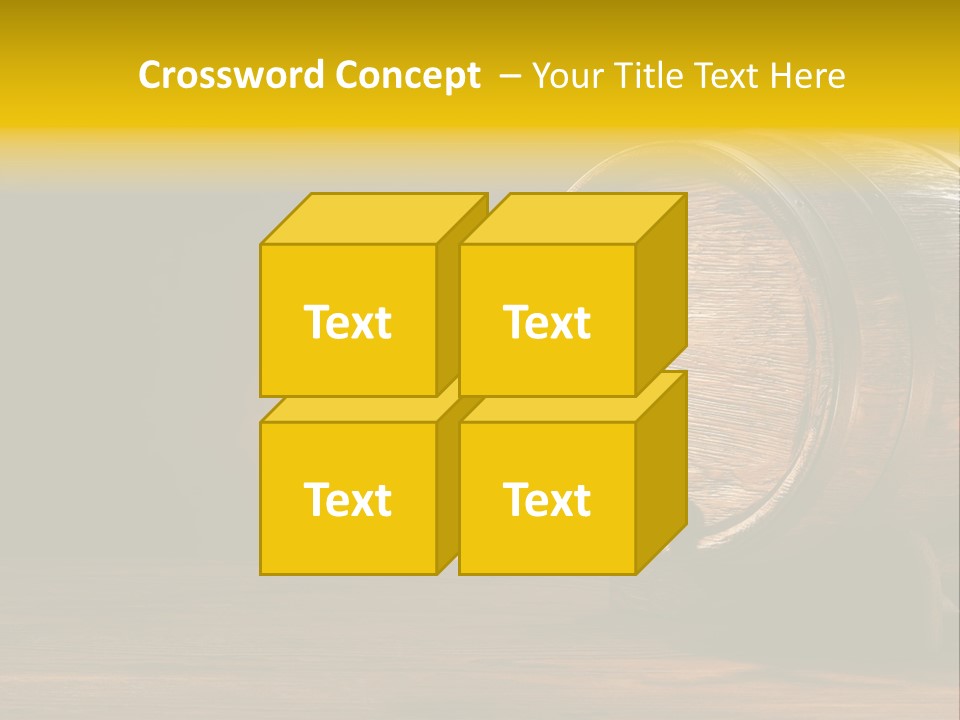 Wood Old Alcohol PowerPoint Template