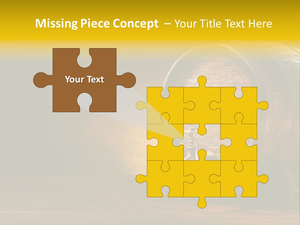 Wood Old Alcohol PowerPoint Template