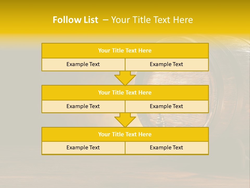 Wood Old Alcohol PowerPoint Template