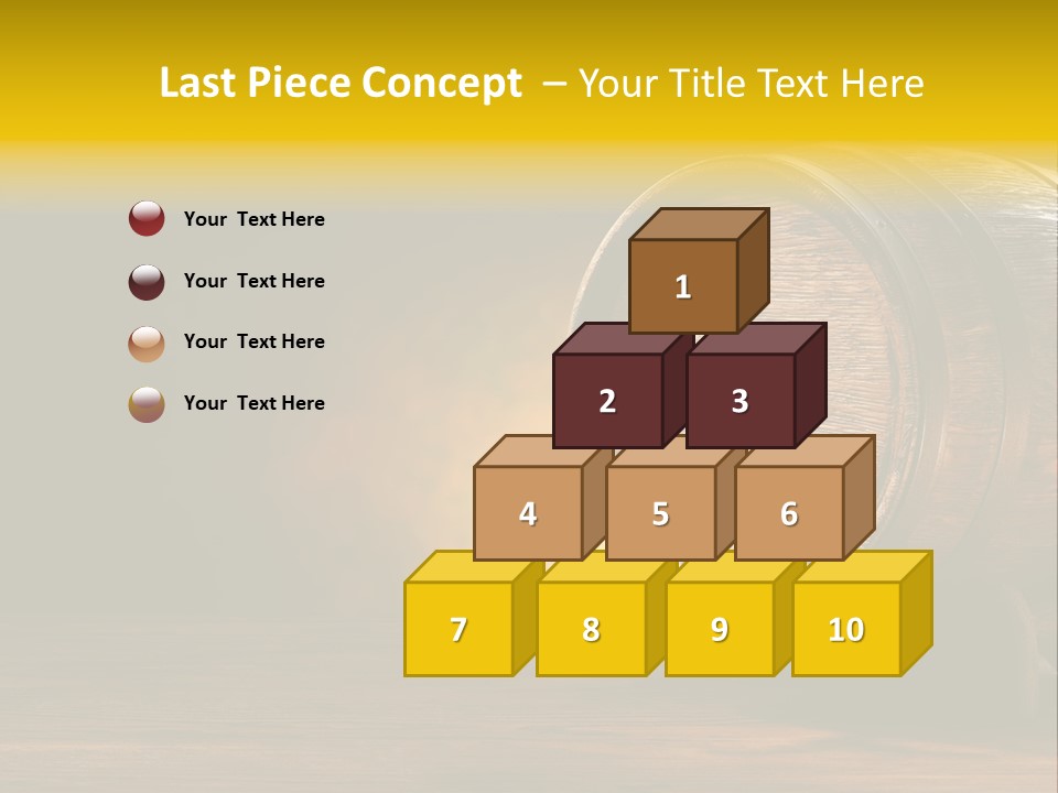 Wood Old Alcohol PowerPoint Template