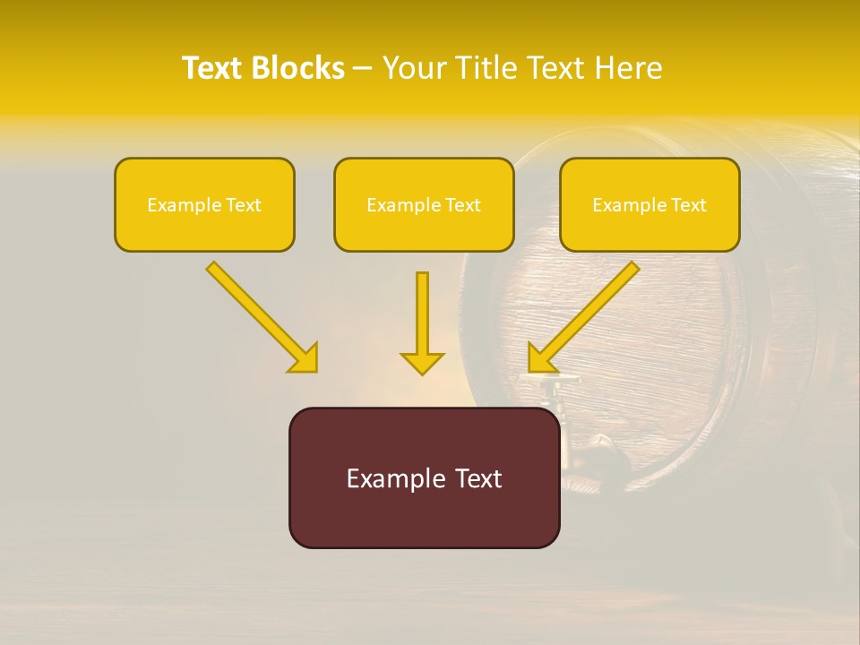 Wood Old Alcohol PowerPoint Template