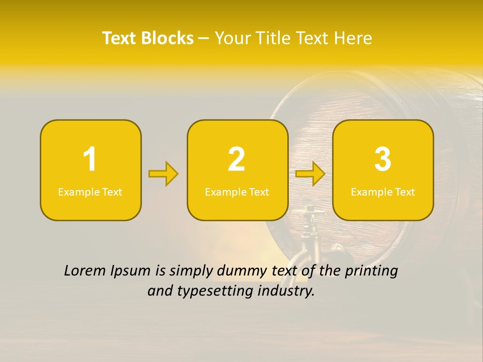 Wood Old Alcohol PowerPoint Template