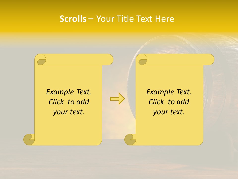 Wood Old Alcohol PowerPoint Template