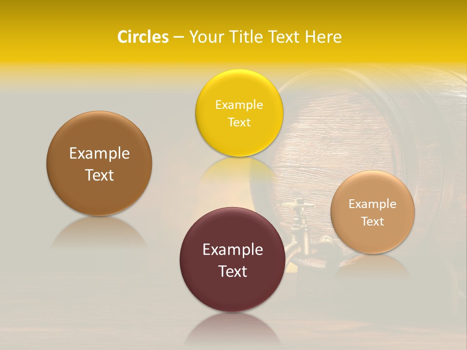 Wood Old Alcohol PowerPoint Template