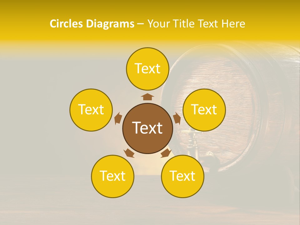 Wood Old Alcohol PowerPoint Template