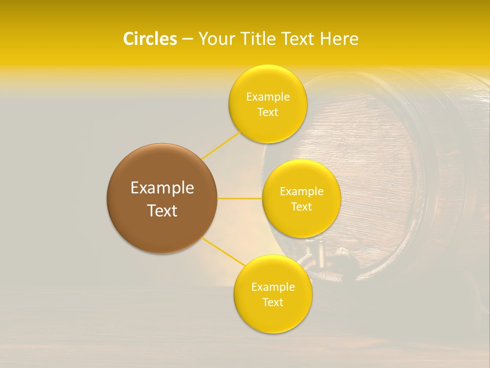 Wood Old Alcohol PowerPoint Template