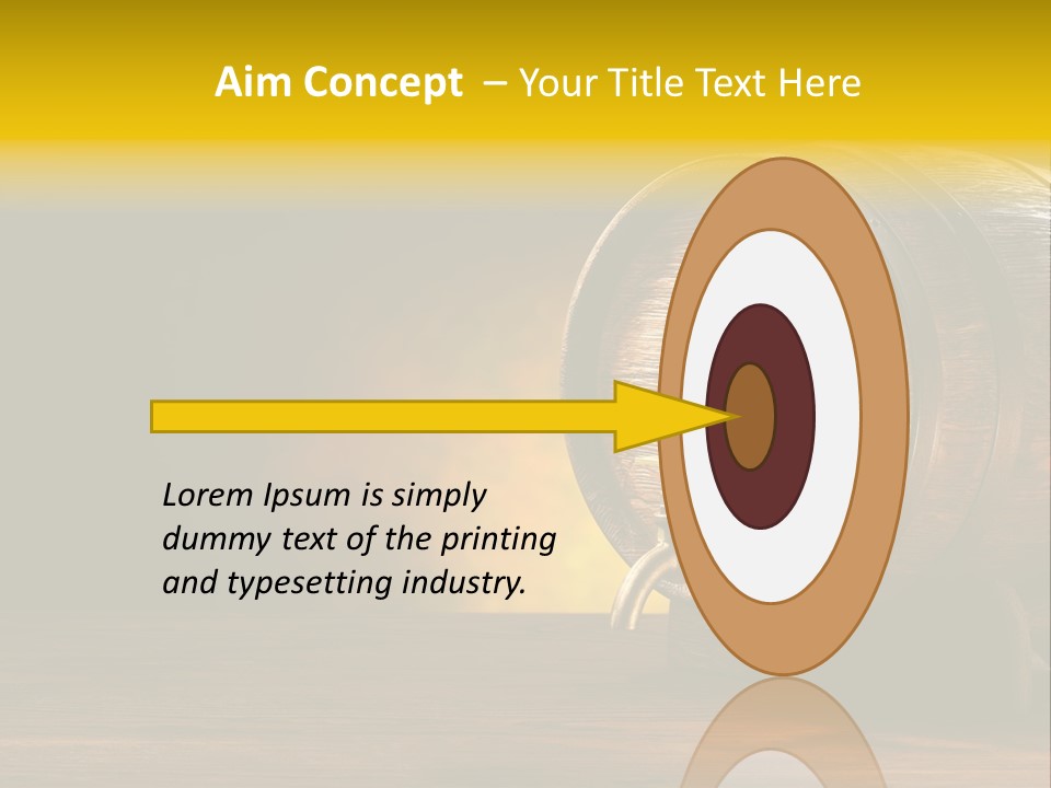 Wood Old Alcohol PowerPoint Template