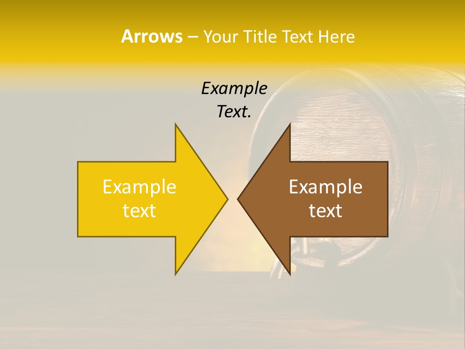 Wood Old Alcohol PowerPoint Template