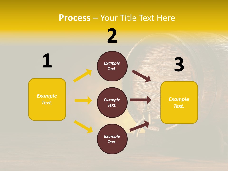 Wood Old Alcohol PowerPoint Template