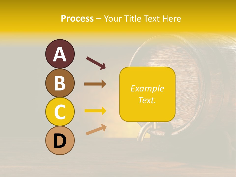 Wood Old Alcohol PowerPoint Template