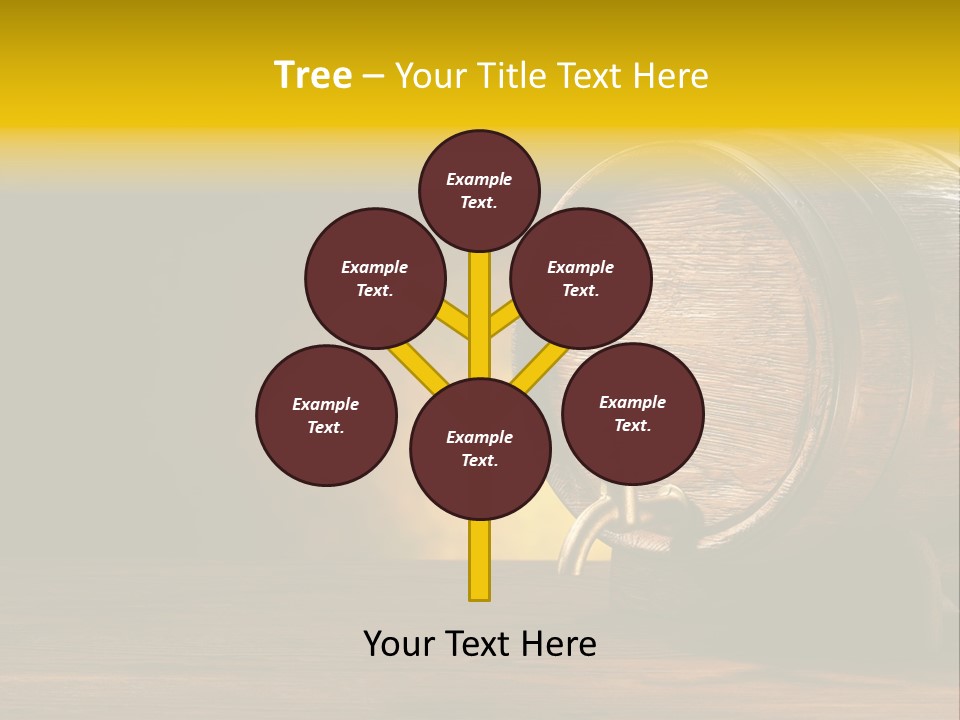 Wood Old Alcohol PowerPoint Template