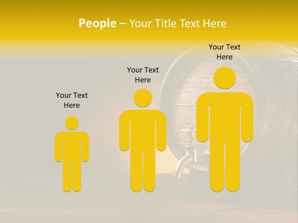 Wood Old Alcohol PowerPoint Template