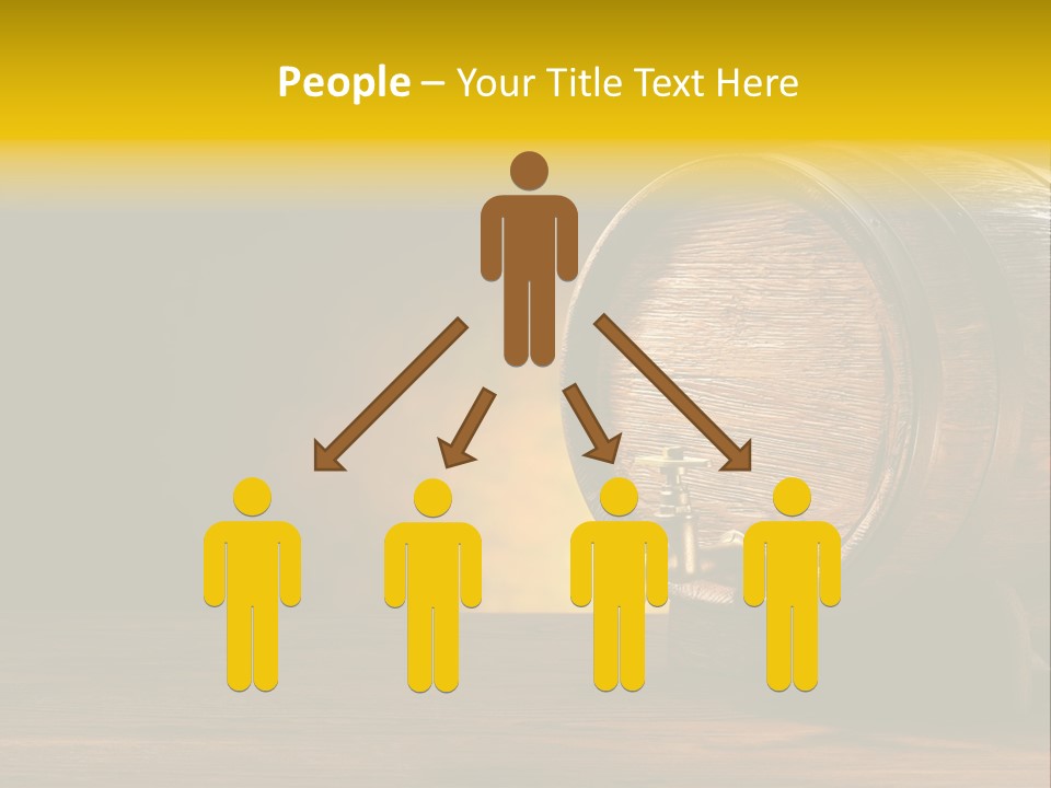 Wood Old Alcohol PowerPoint Template