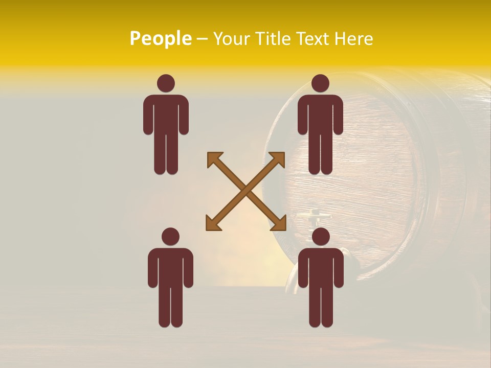 Wood Old Alcohol PowerPoint Template