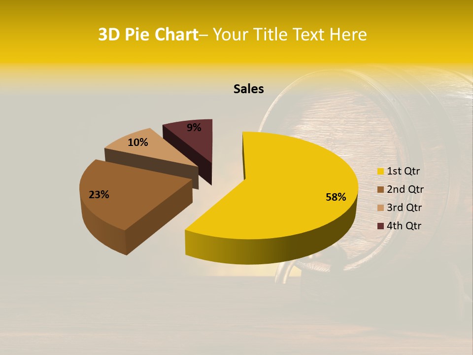 Wood Old Alcohol PowerPoint Template