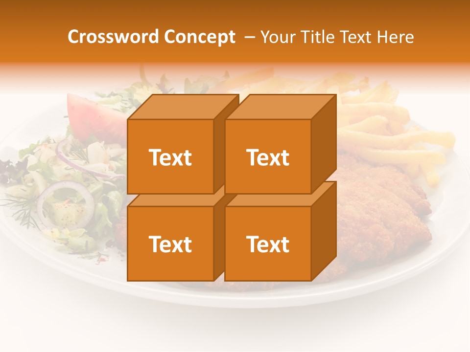 Sirloin Background Cooked PowerPoint Template