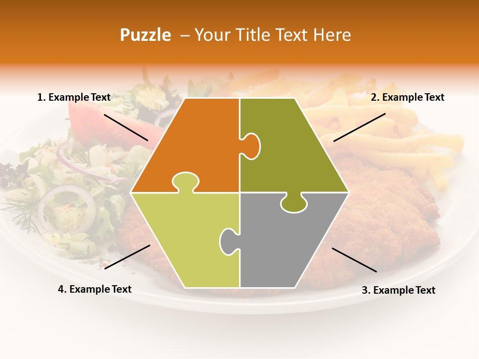 Sirloin Background Cooked PowerPoint Template