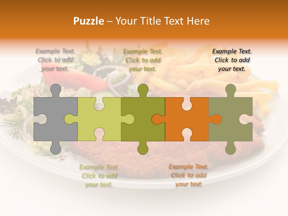 Sirloin Background Cooked PowerPoint Template