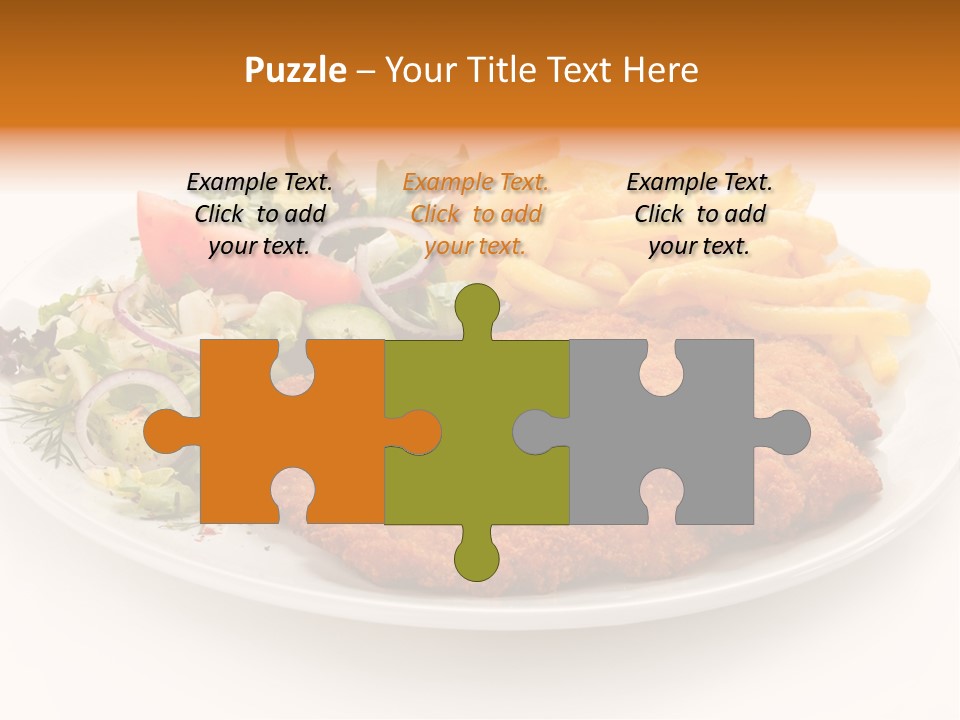 Sirloin Background Cooked PowerPoint Template