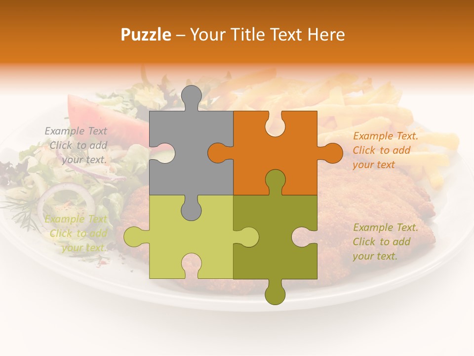 Sirloin Background Cooked PowerPoint Template