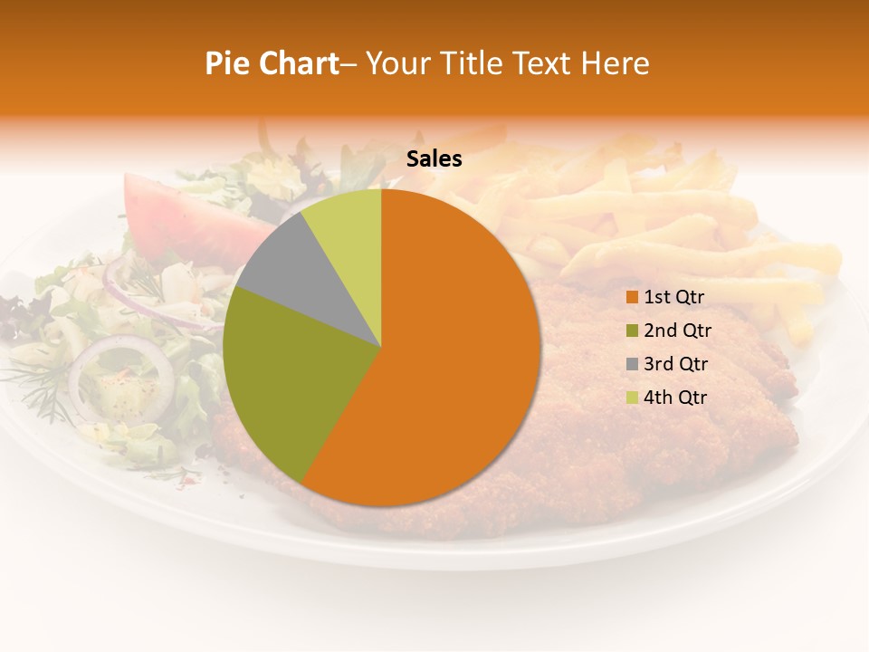 Sirloin Background Cooked PowerPoint Template