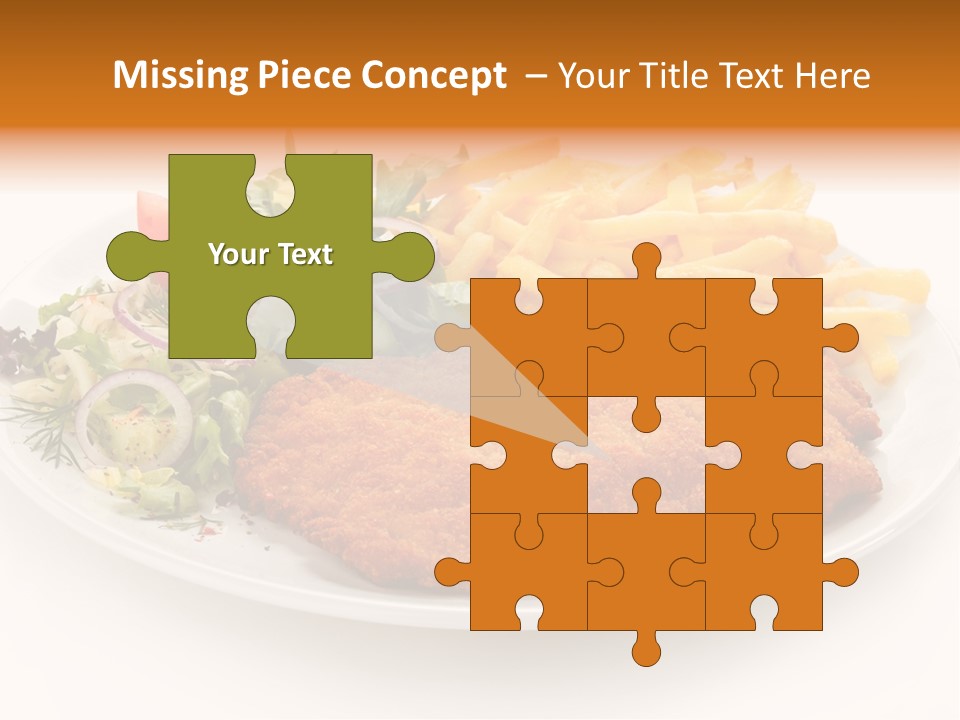 Sirloin Background Cooked PowerPoint Template