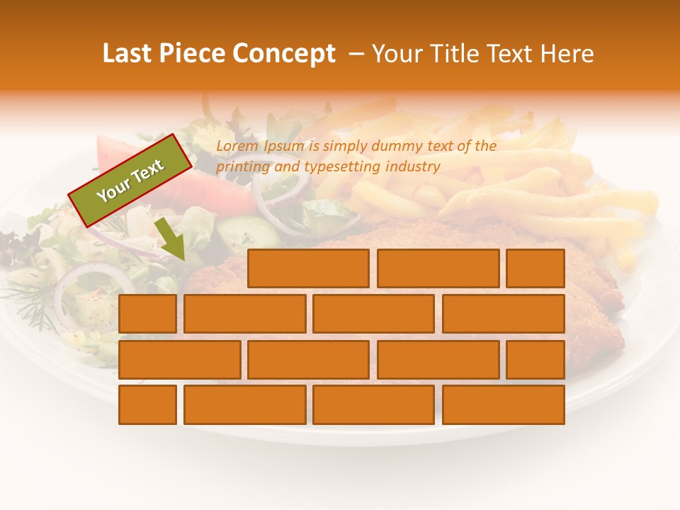 Sirloin Background Cooked PowerPoint Template