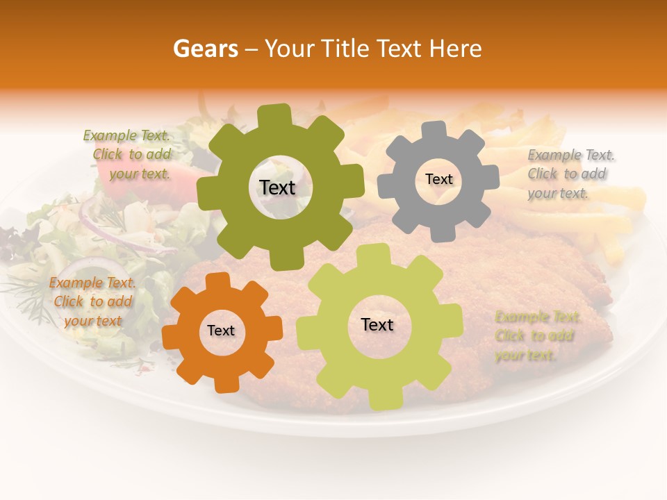 Sirloin Background Cooked PowerPoint Template