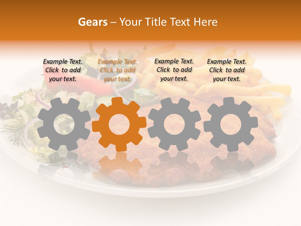 Sirloin Background Cooked PowerPoint Template