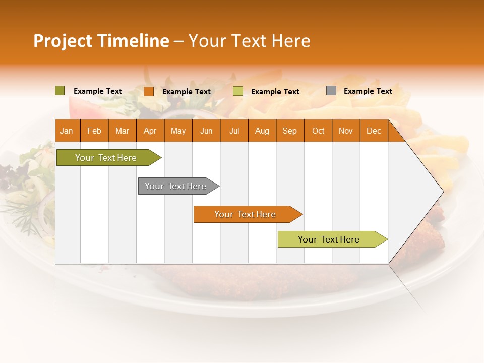 Sirloin Background Cooked PowerPoint Template