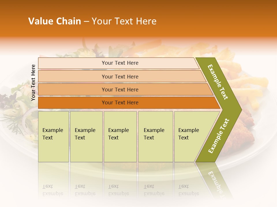 Sirloin Background Cooked PowerPoint Template