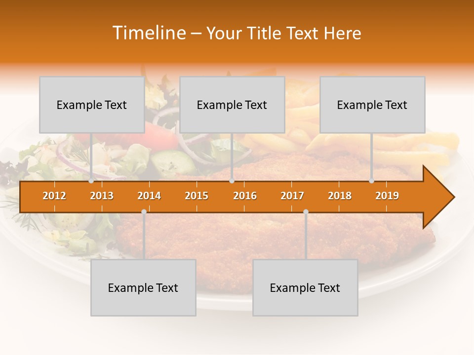 Sirloin Background Cooked PowerPoint Template