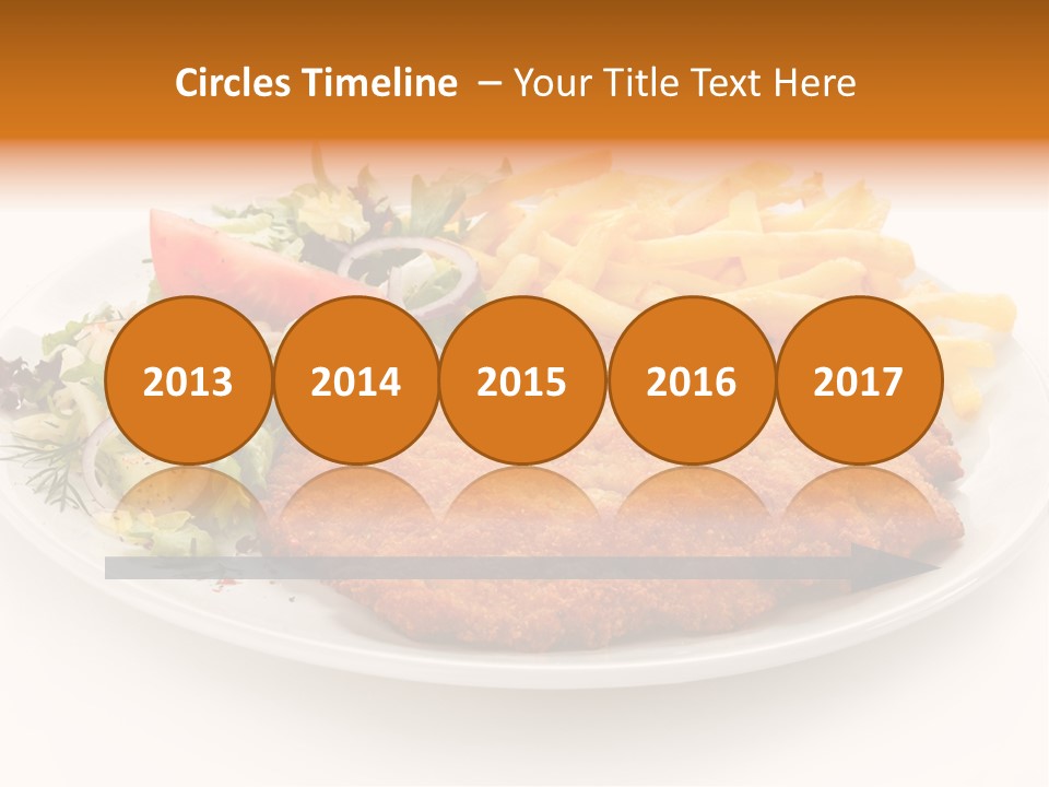 Sirloin Background Cooked PowerPoint Template