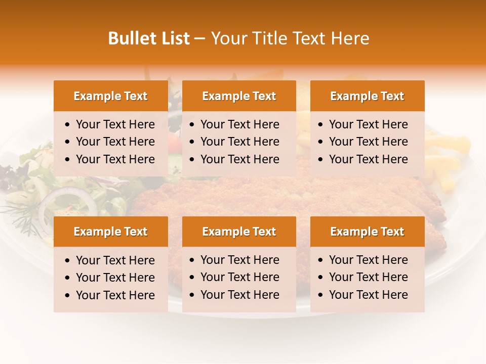 Sirloin Background Cooked PowerPoint Template
