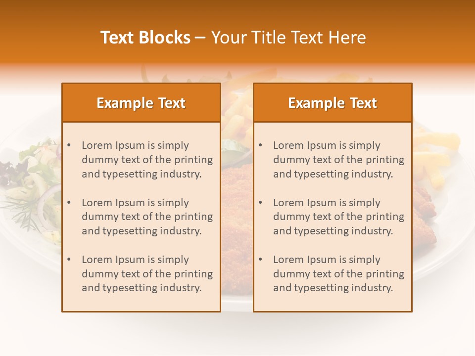 Sirloin Background Cooked PowerPoint Template