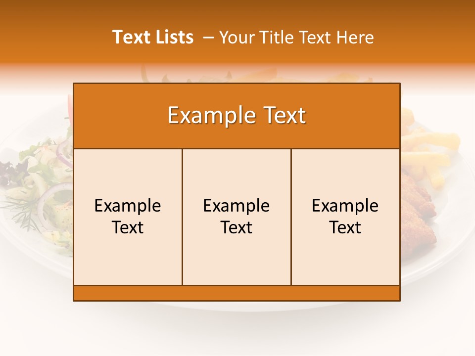 Sirloin Background Cooked PowerPoint Template