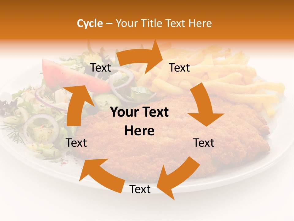 Sirloin Background Cooked PowerPoint Template