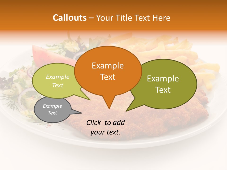 Sirloin Background Cooked PowerPoint Template