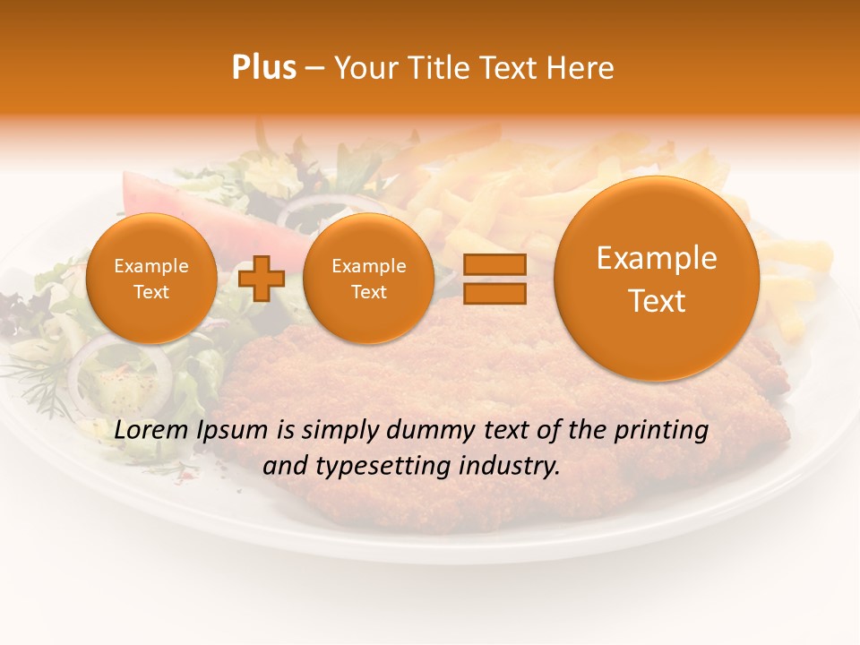 Sirloin Background Cooked PowerPoint Template