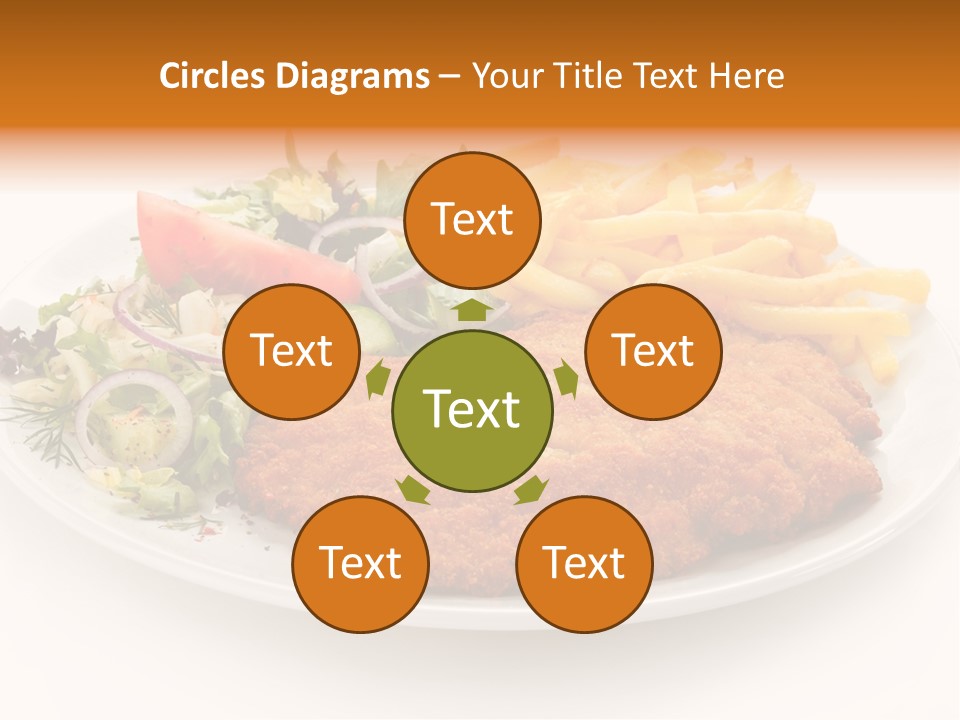 Sirloin Background Cooked PowerPoint Template