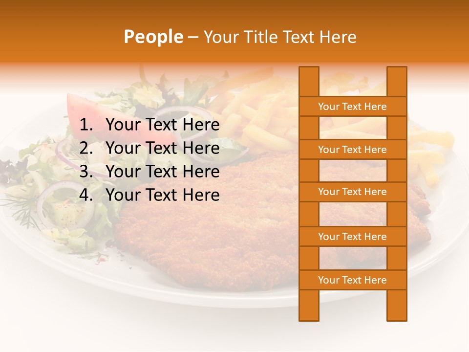 Sirloin Background Cooked PowerPoint Template