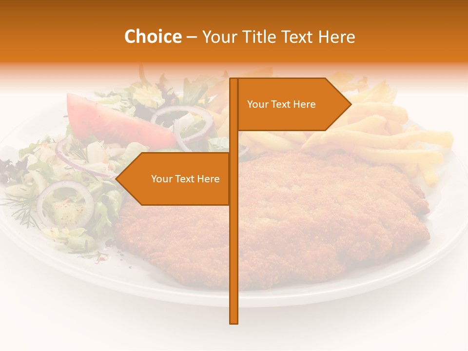 Sirloin Background Cooked PowerPoint Template