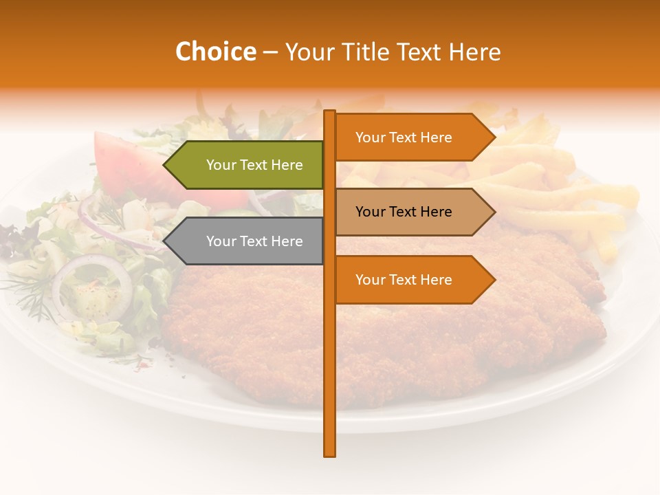 Sirloin Background Cooked PowerPoint Template