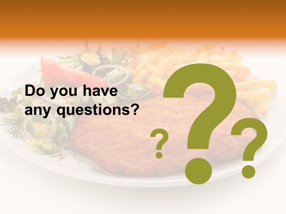 Sirloin Background Cooked PowerPoint Template