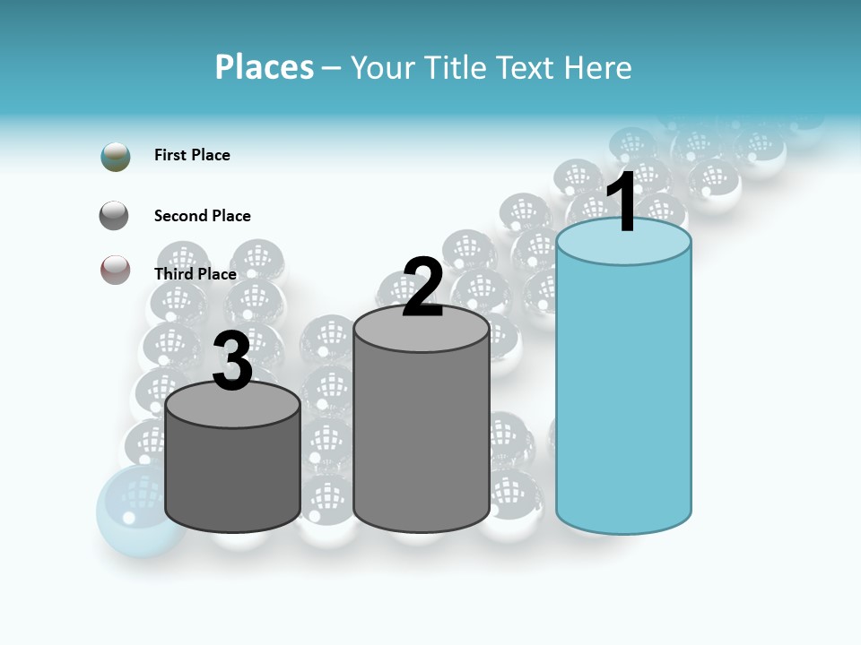 Sphere Sign Reflection PowerPoint Template