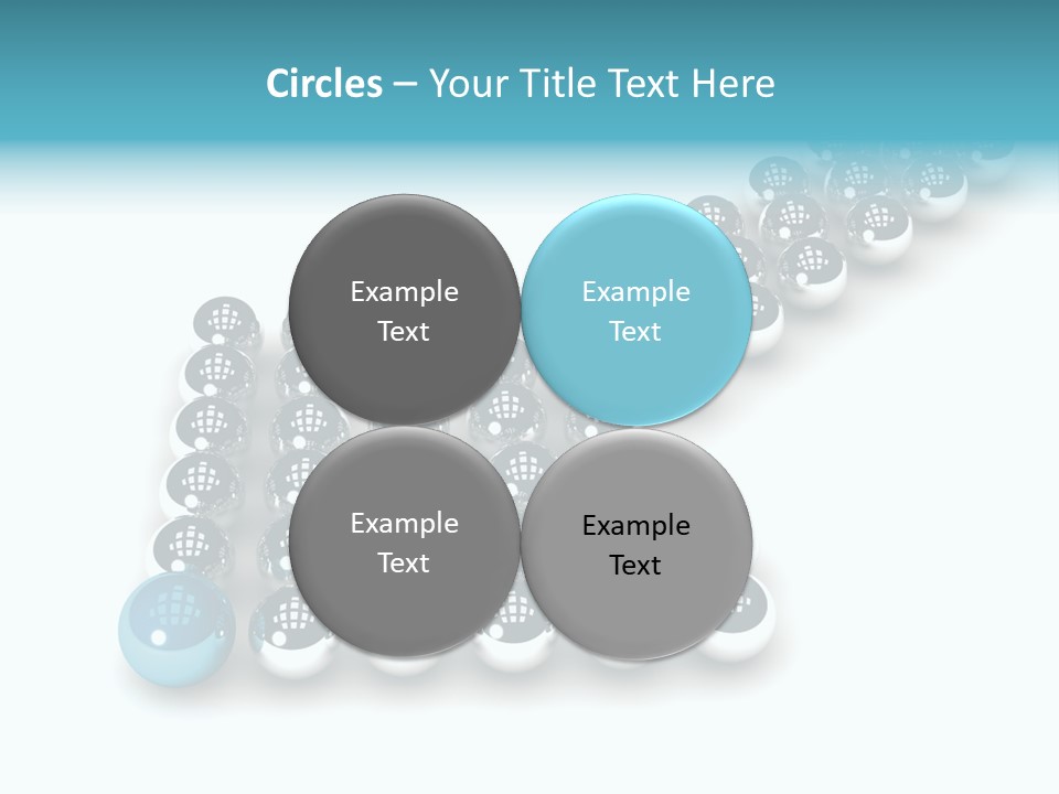 Sphere Sign Reflection PowerPoint Template