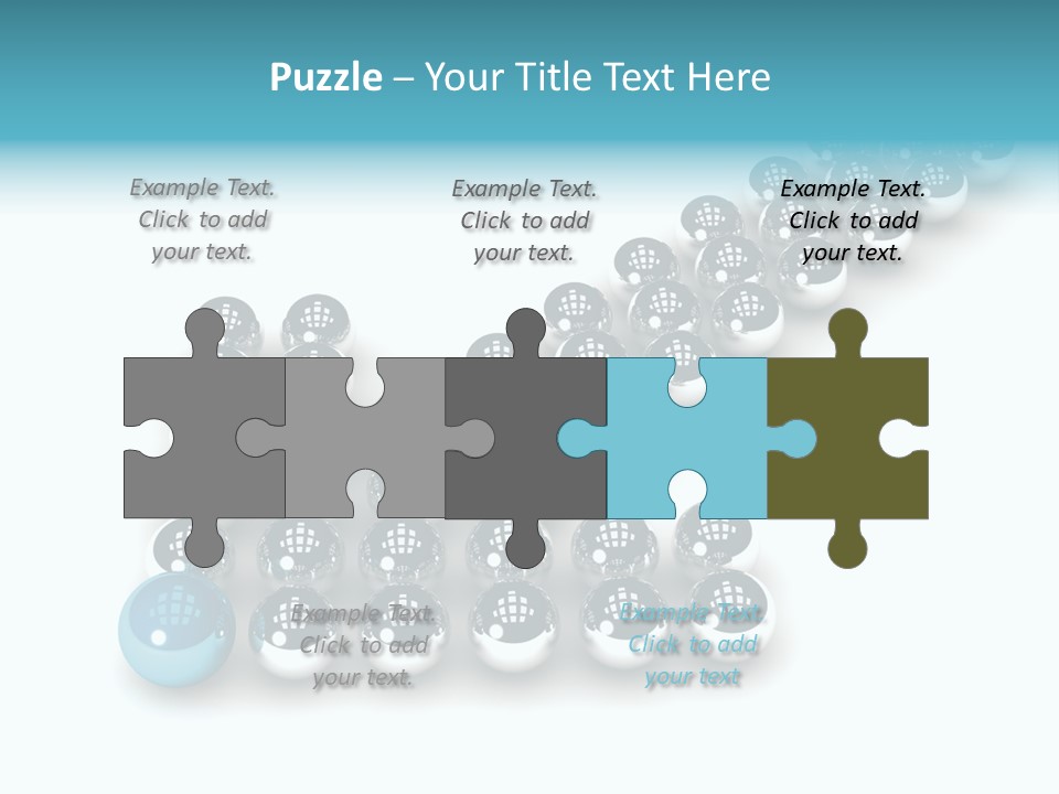 Sphere Sign Reflection PowerPoint Template