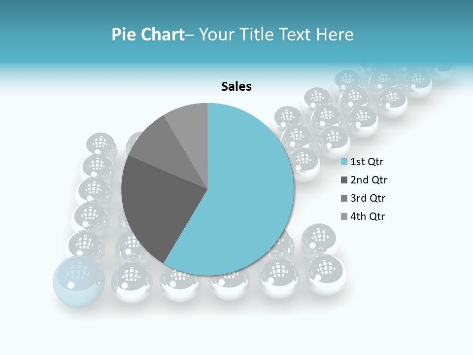 Sphere Sign Reflection PowerPoint Template