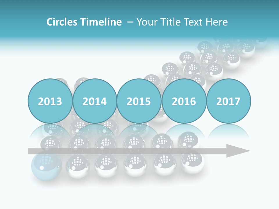 Sphere Sign Reflection PowerPoint Template