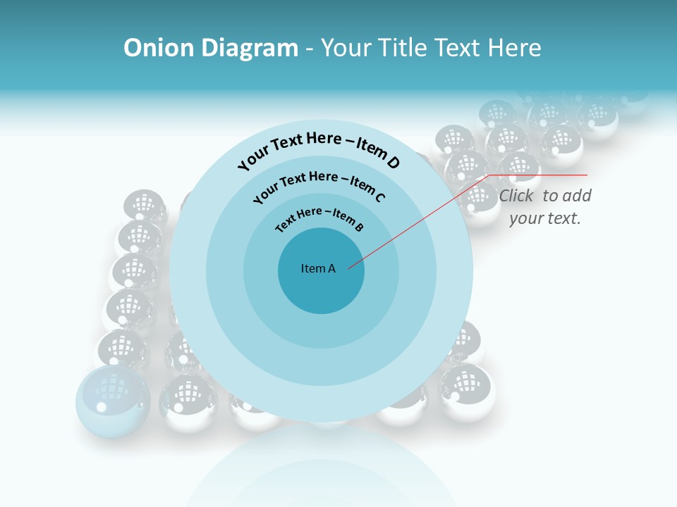 Sphere Sign Reflection PowerPoint Template